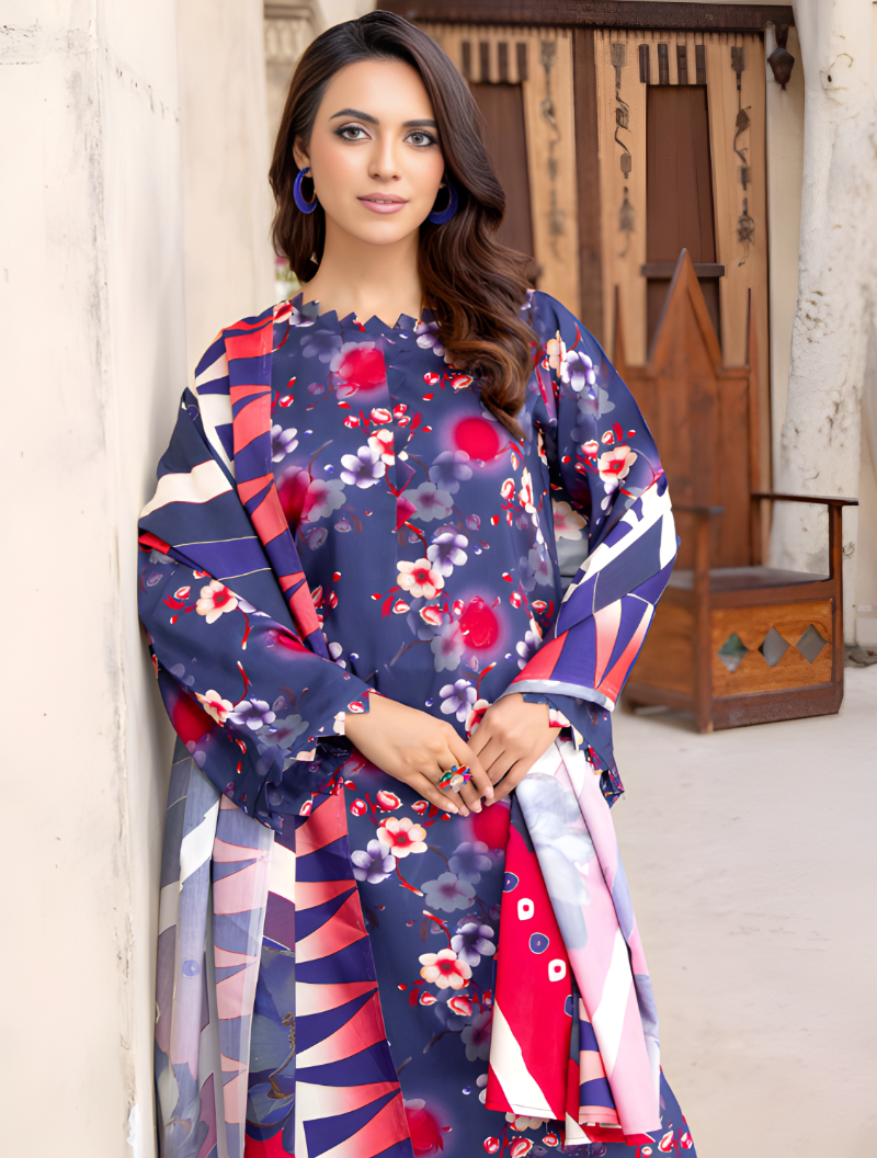 Floral Digital Print Viscos GV-04 - Image 2