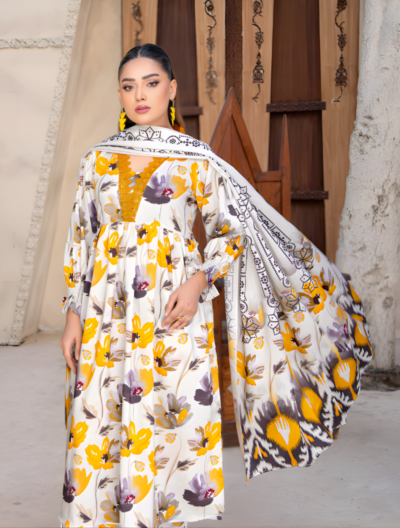 Floral Digital Print Viscos GV-07 - Image 4